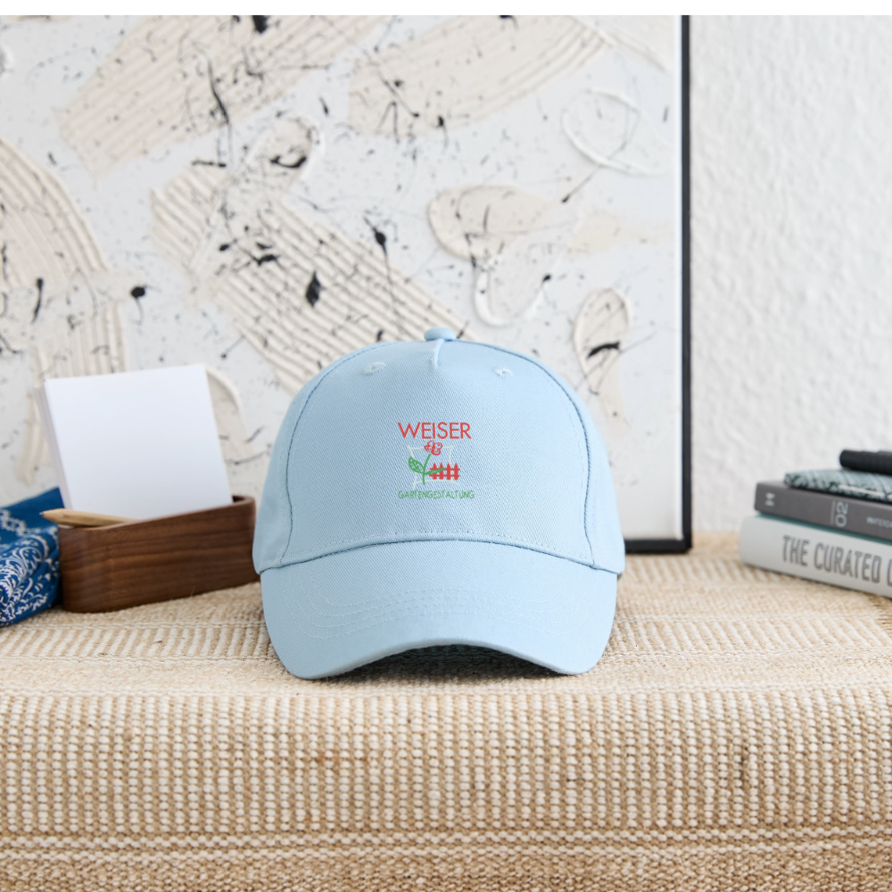 Kinder Bio Basecap WEISER - Hellblau
