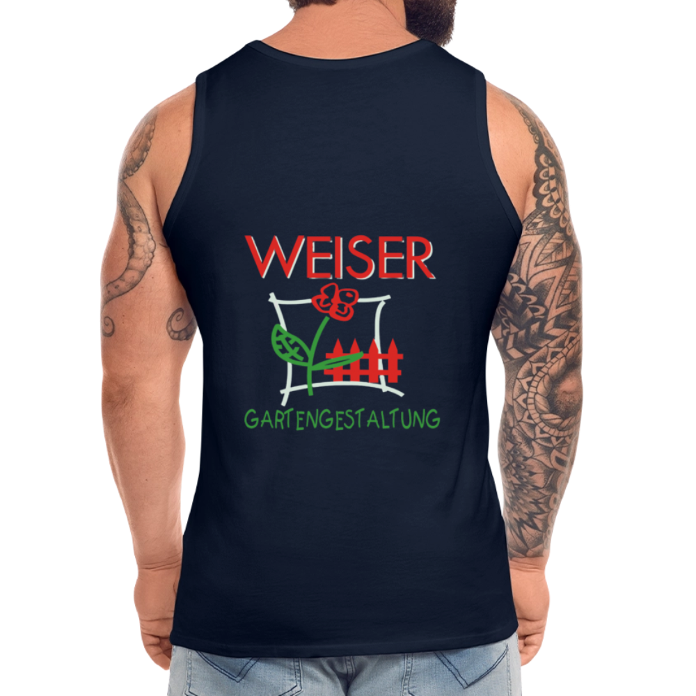 WEISER Männer Premium Tank Top - Navy