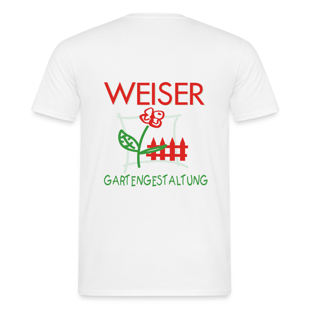 WEISER Männer T-Shirt - Weiß