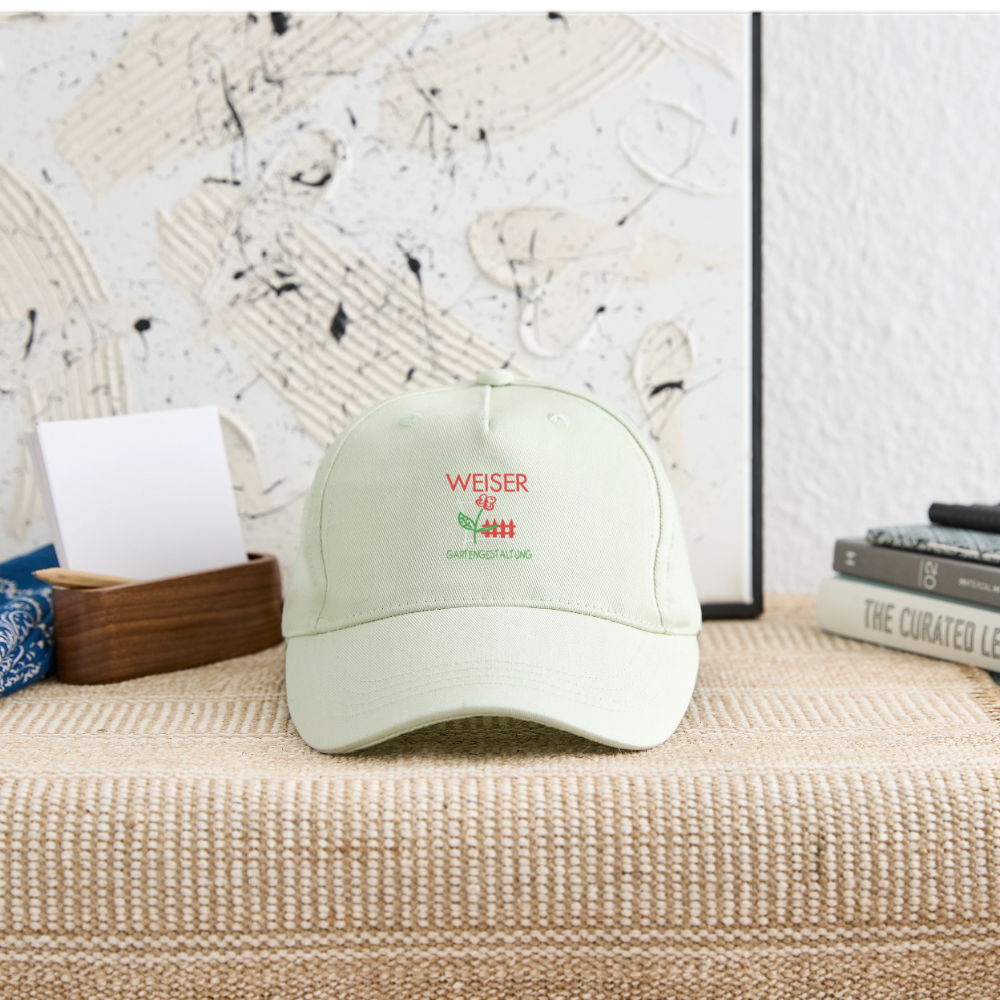 Kinder Bio Basecap WEISER - Helles Mintgrün