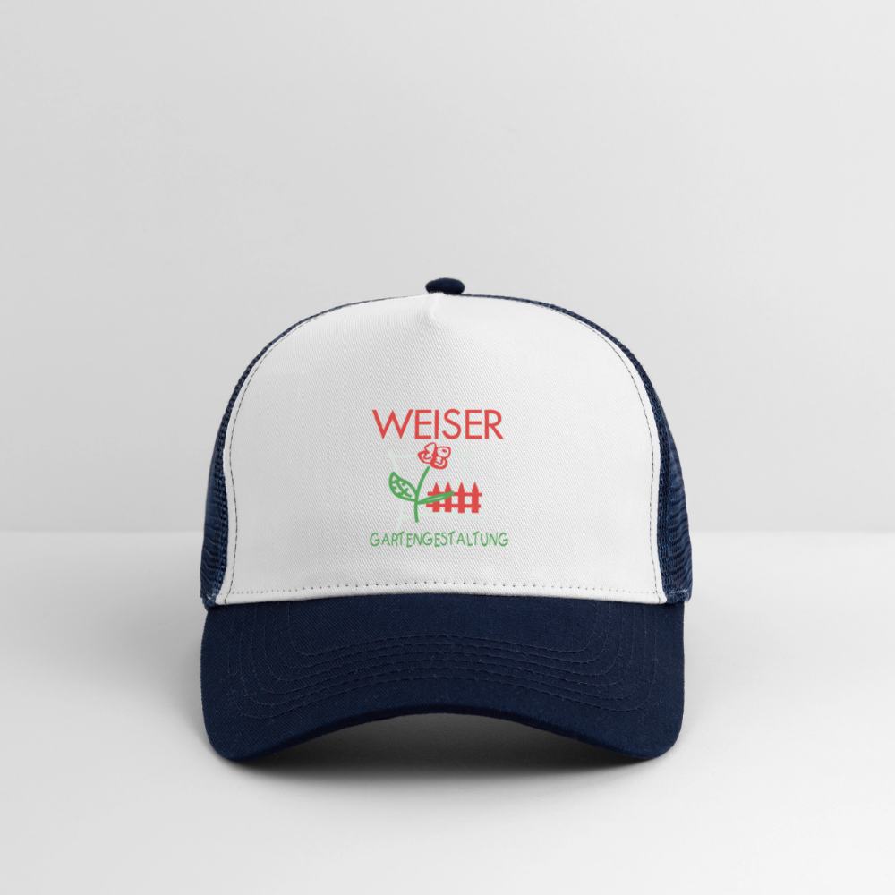 Trucker Cap WEISER - Weiß/Navy