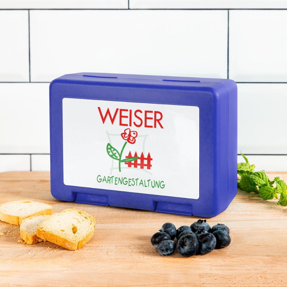 Brotdose WEISER - Royalblau