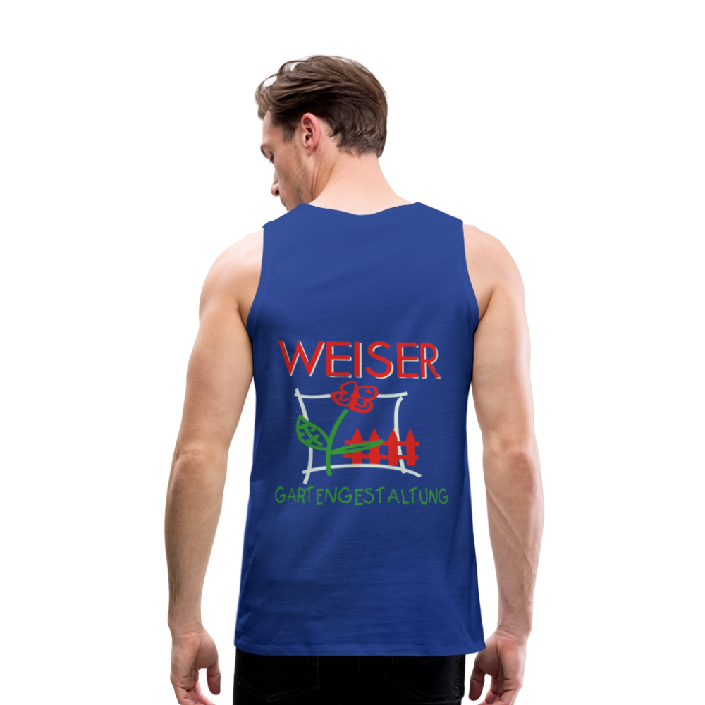 WEISER Männer Premium Tank Top - Königsblau