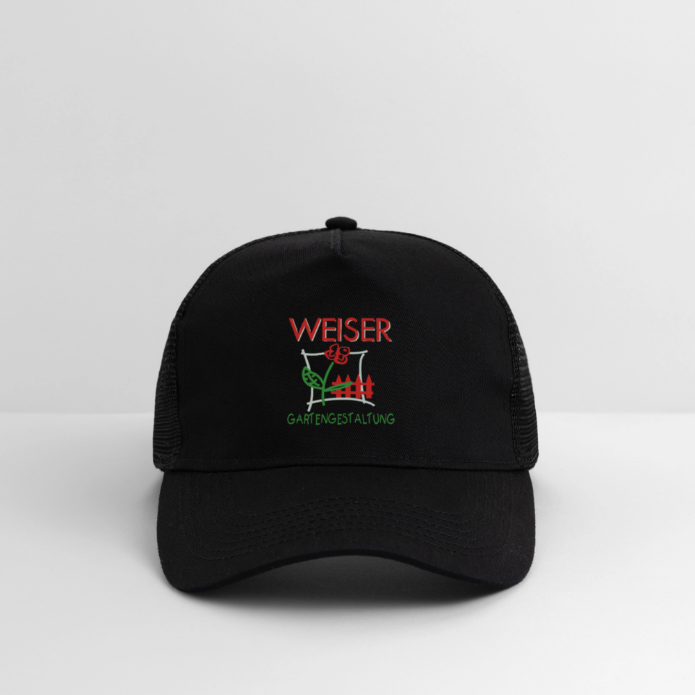 Trucker Cap WEISER - Schwarz/Schwarz