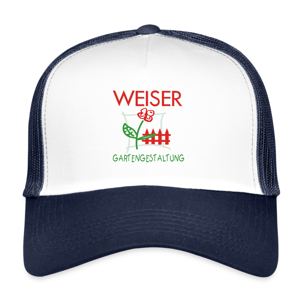 Trucker Cap WEISER - Weiß/Navy