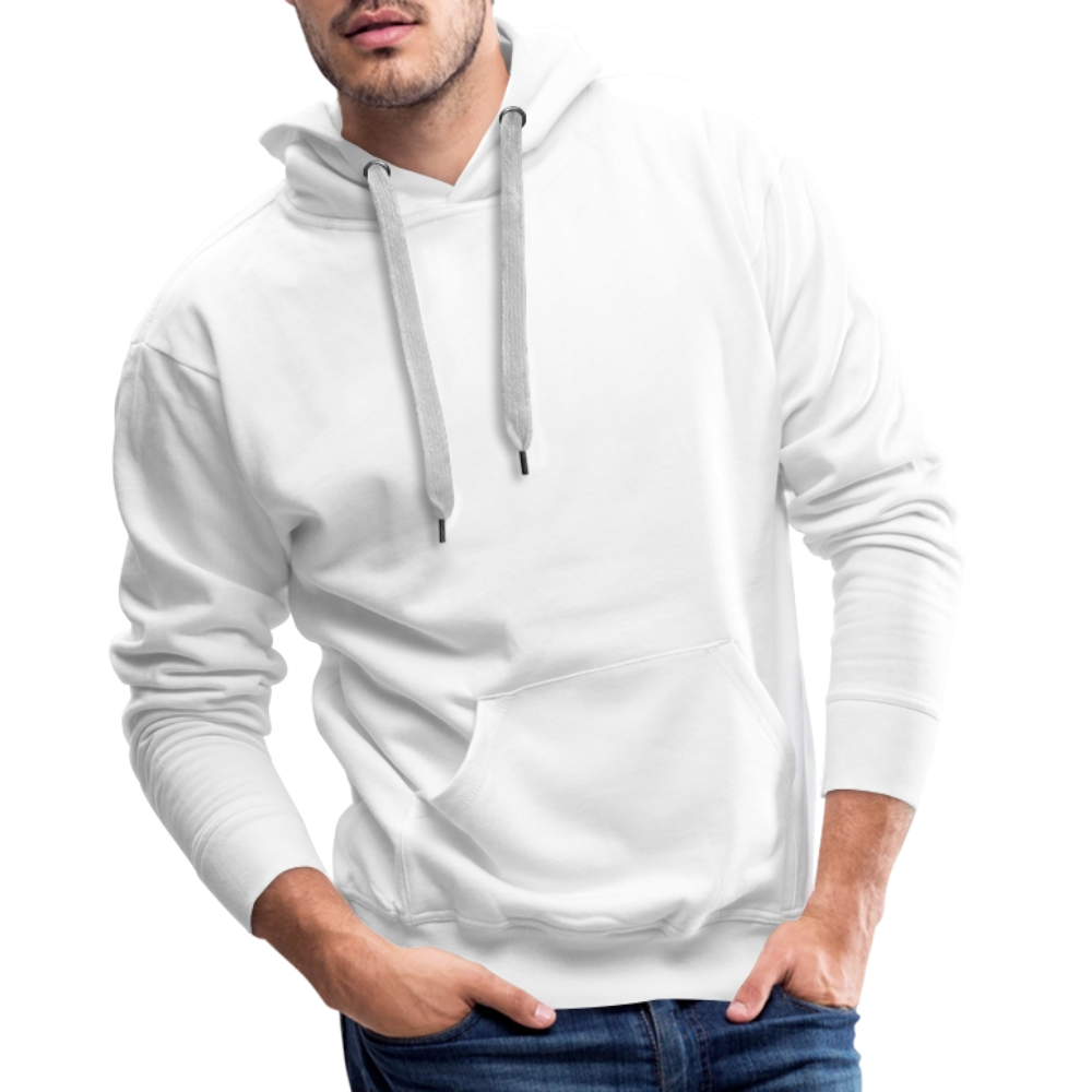 Männer Premium Hoodie WEISER - Weiß
