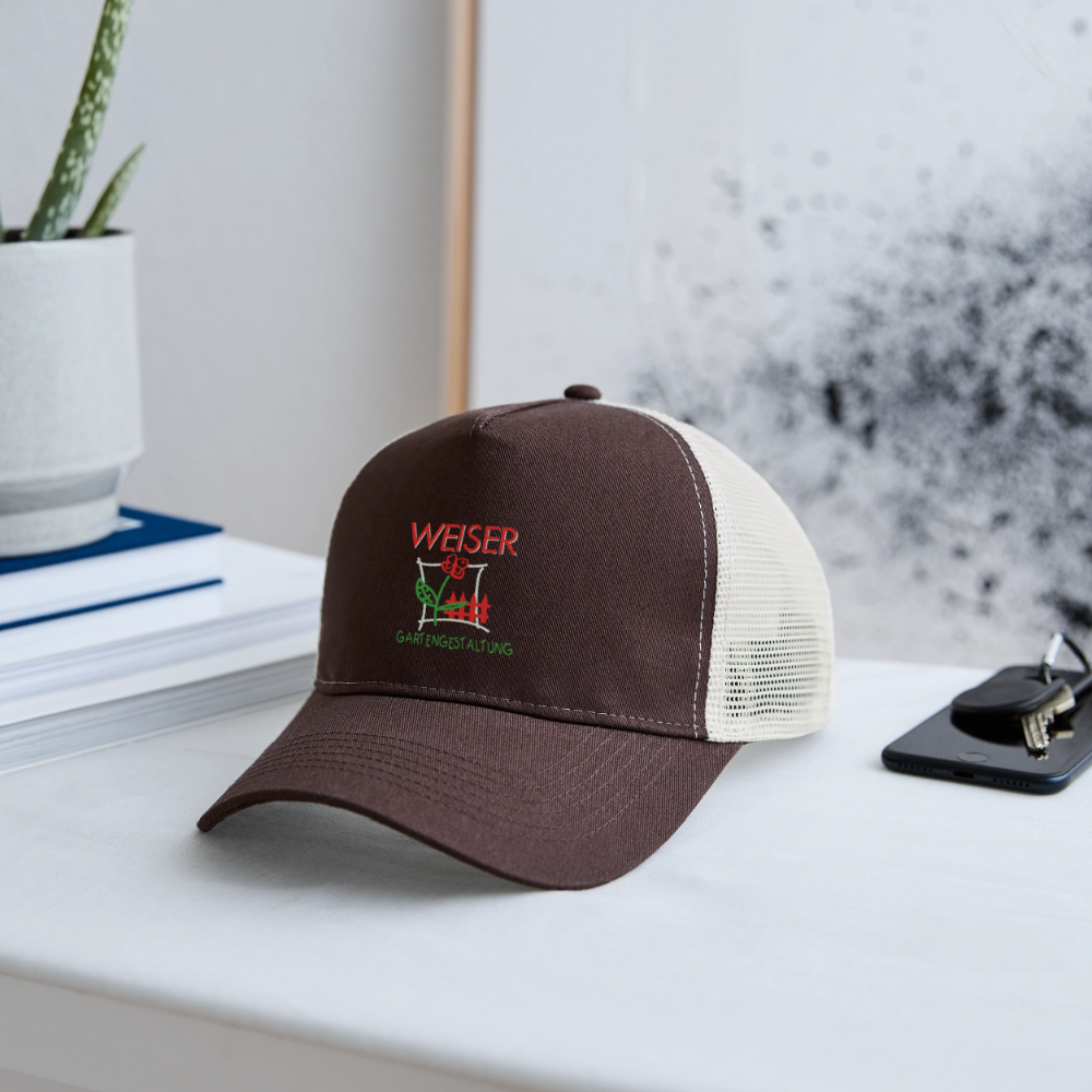 Trucker Cap WEISER - Braun/Beige