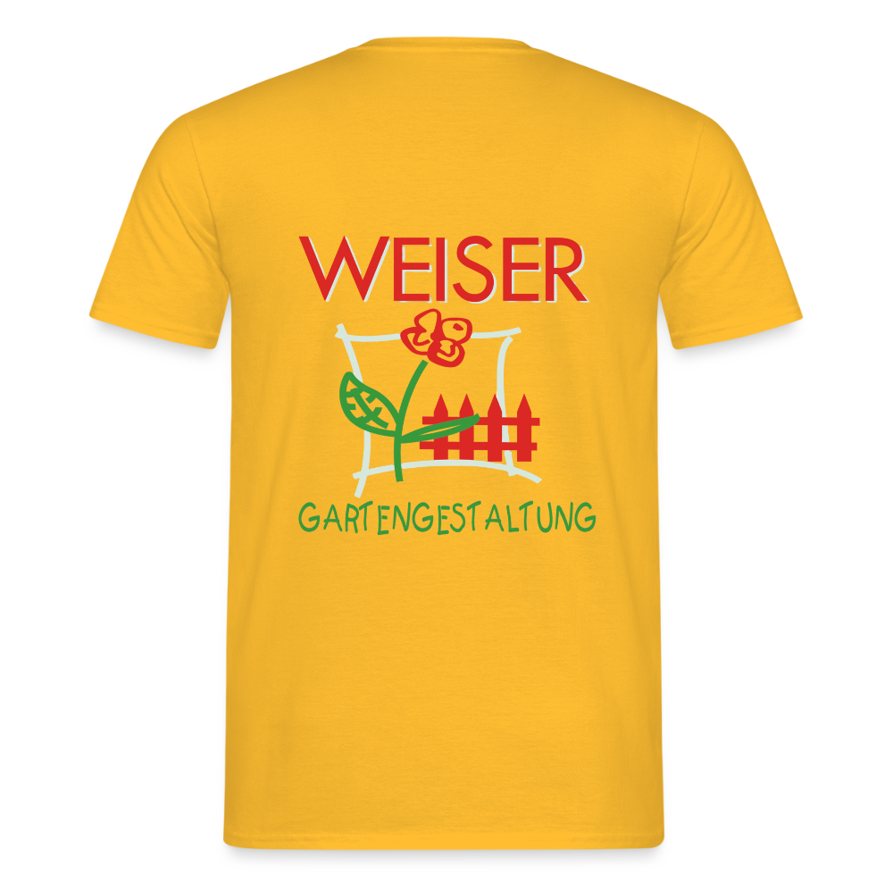 WEISER Männer T-Shirt - Gelb