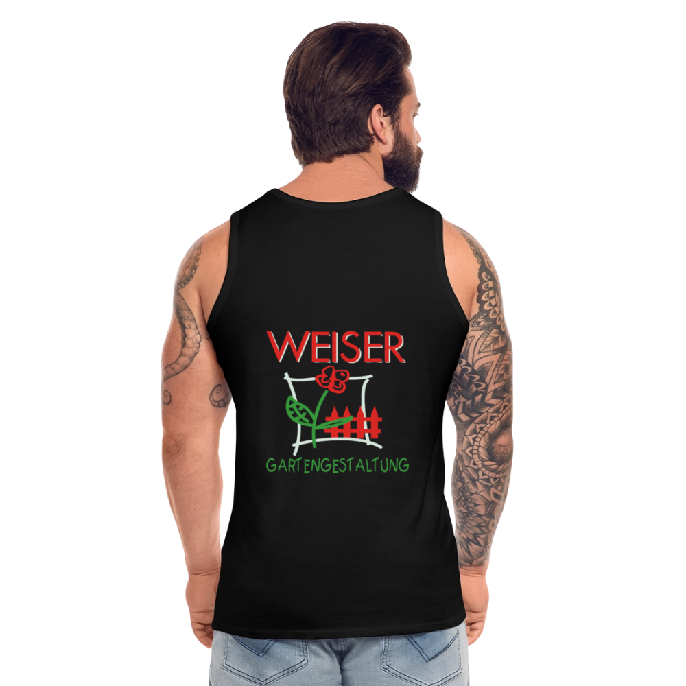 WEISER Männer Premium Tank Top - Schwarz