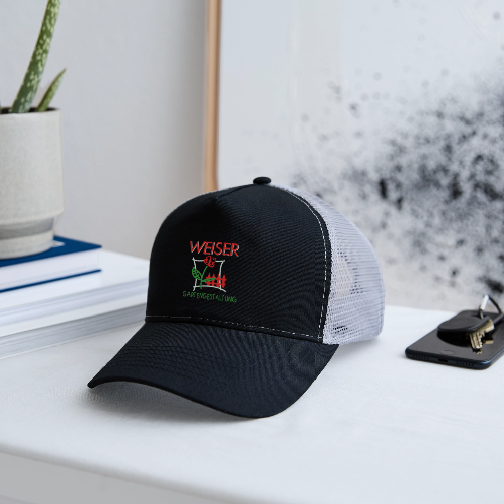 Trucker Cap WEISER - Schwarz/Steingrau