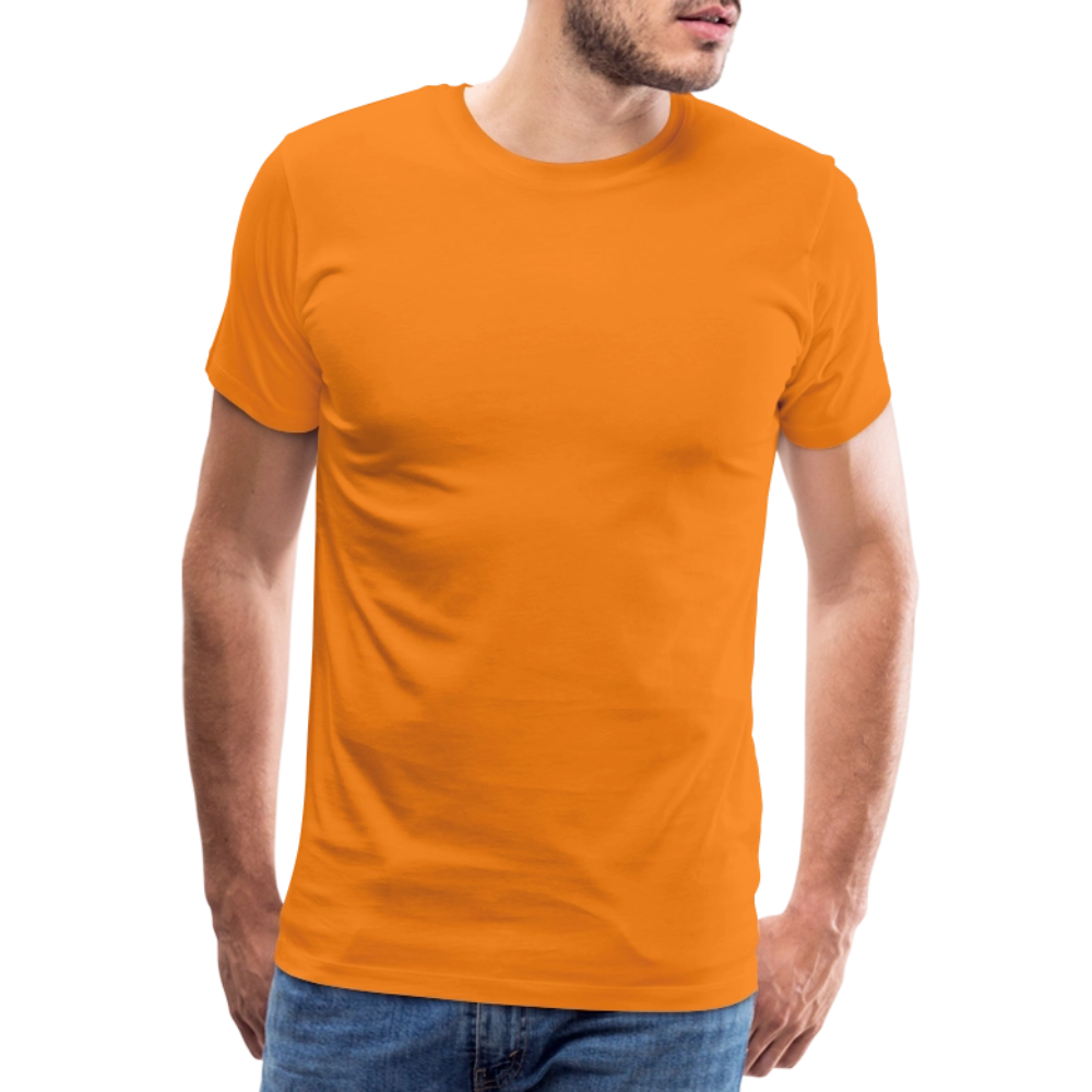 Männer Premium T-Shirt WEISER - Orange