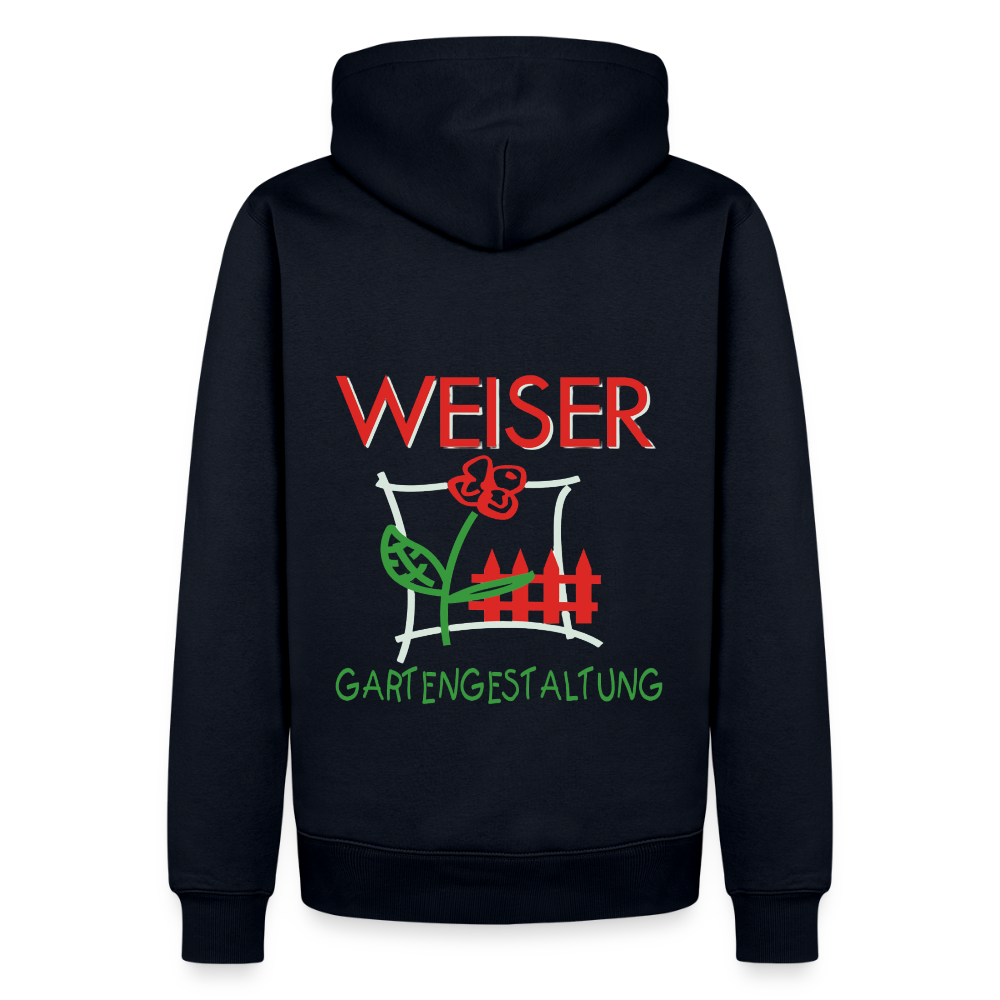 Männer Premium Hoodie WEISER - Navy