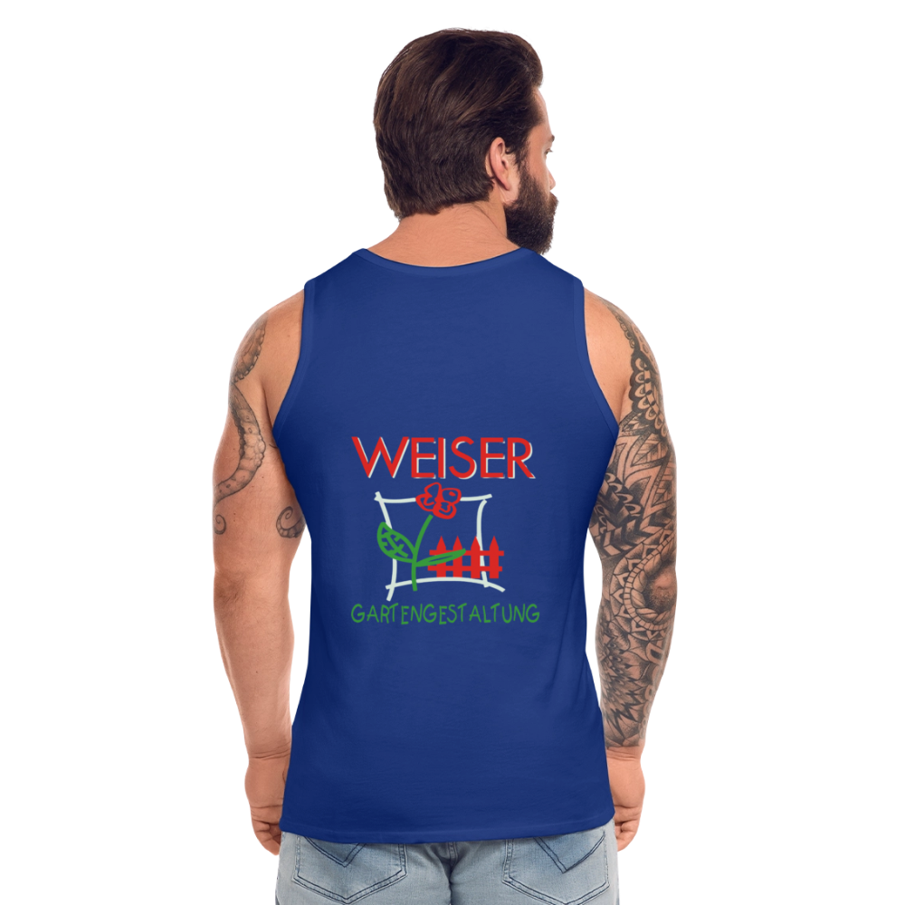 WEISER Männer Premium Tank Top - Königsblau