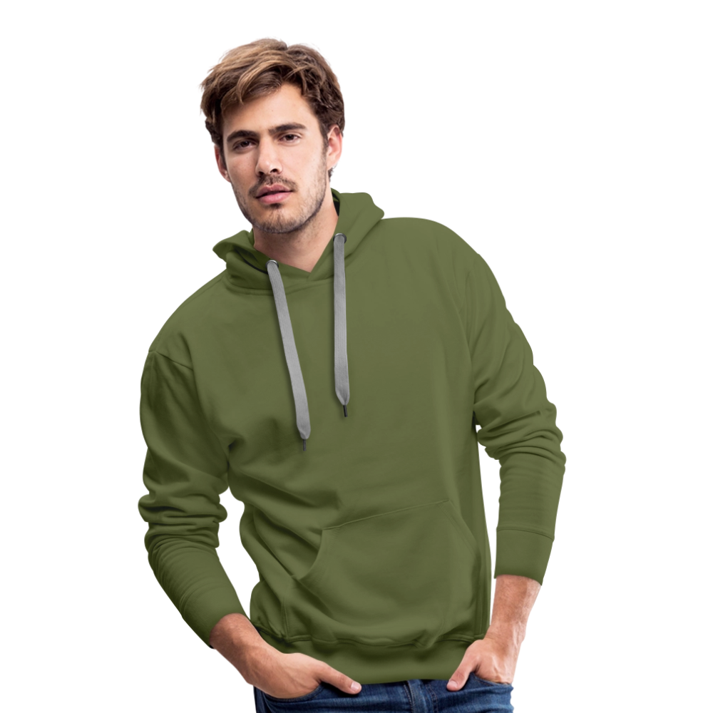 Männer Premium Hoodie WEISER - Olivgrün