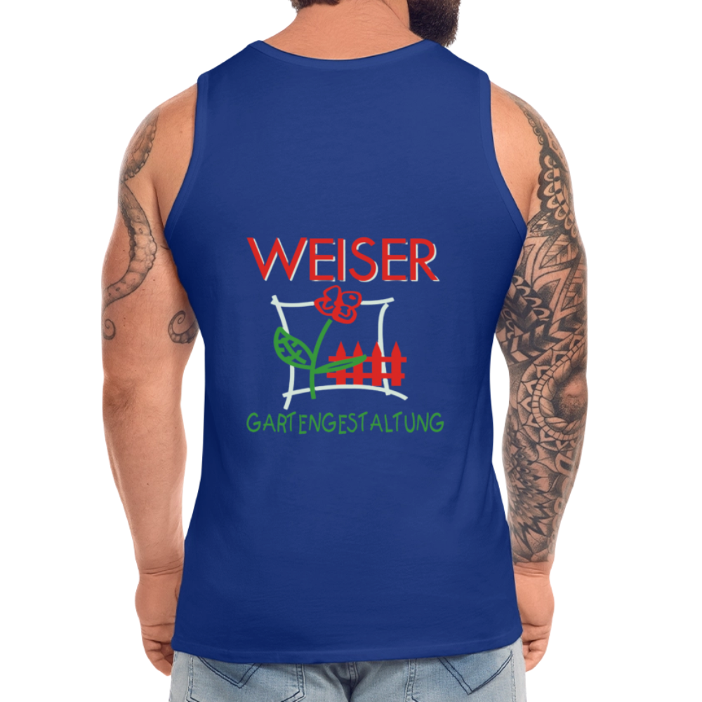 WEISER Männer Premium Tank Top - Königsblau