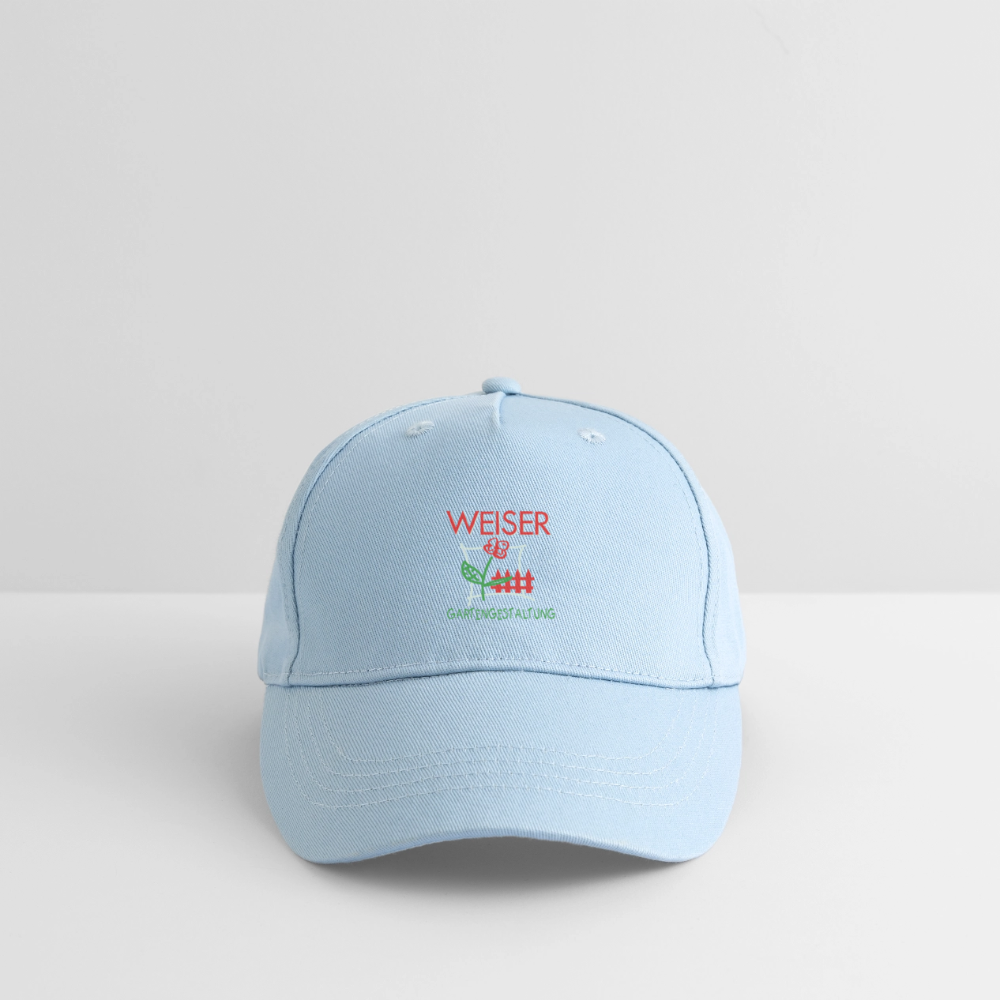 Kinder Bio Basecap WEISER - Hellblau