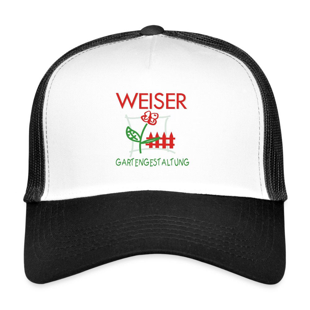 Trucker Cap WEISER - Weiß/Schwarz