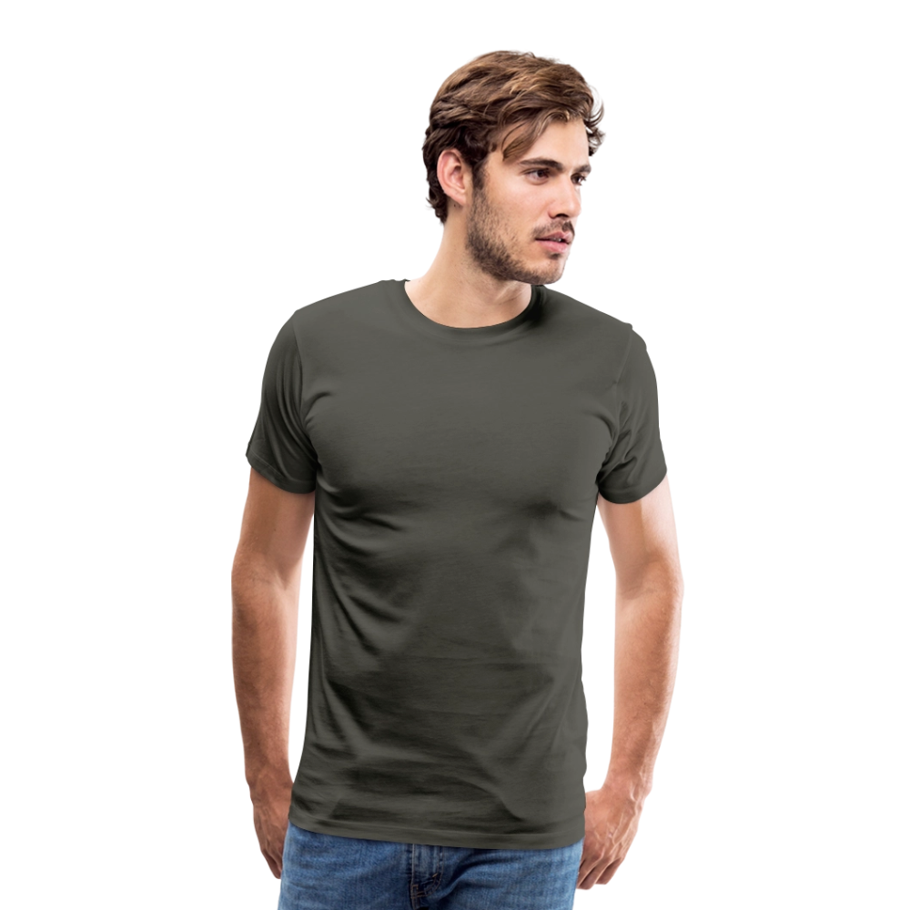 Männer Premium T-Shirt WEISER - Asphalt