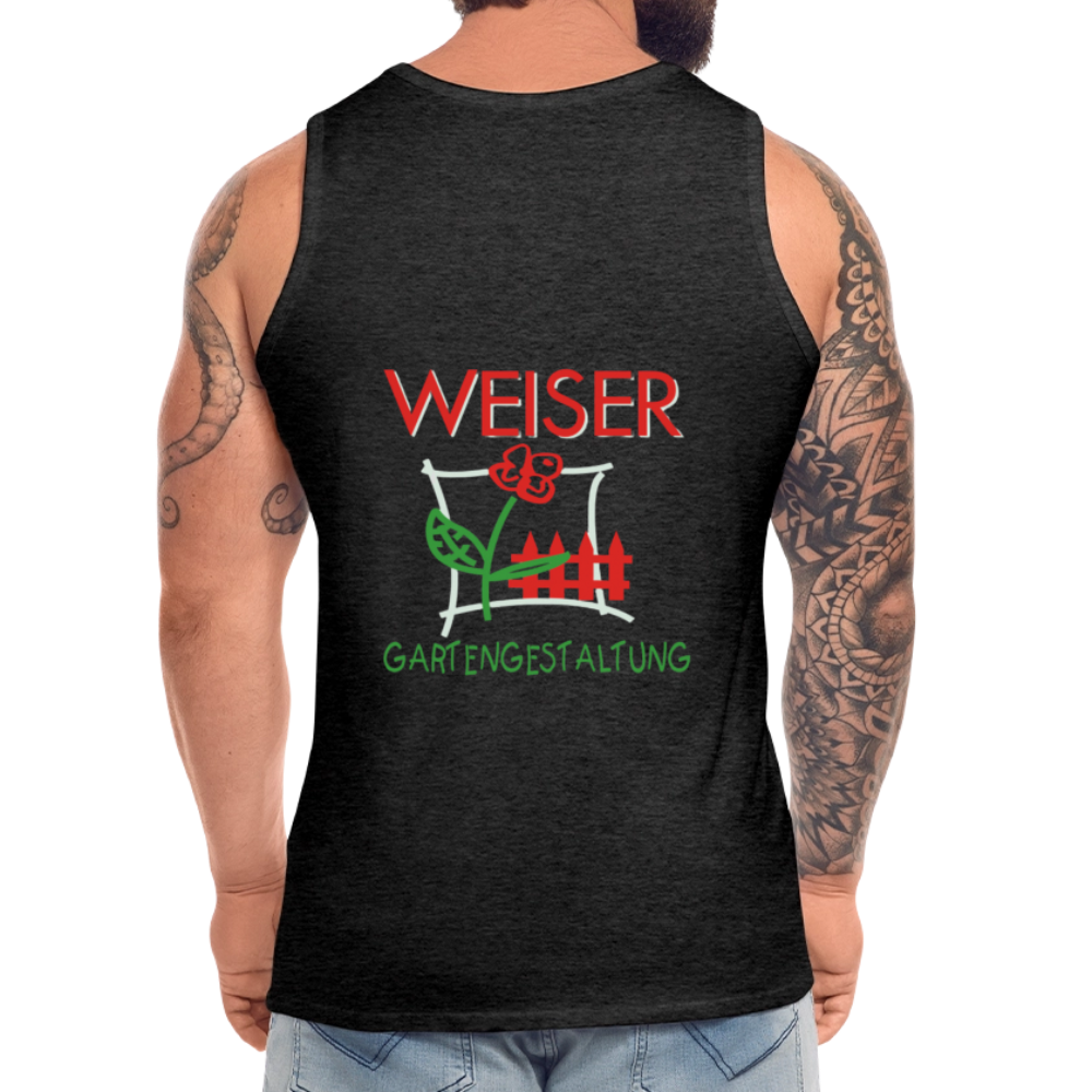 WEISER Männer Premium Tank Top - Anthrazit