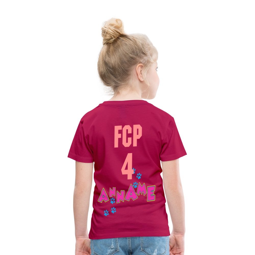 JAKO Kinder Fußballmannschaft WEISER ANNAME - dunkles Pink