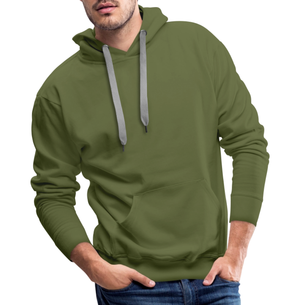 Männer Premium Hoodie WEISER - Olivgrün