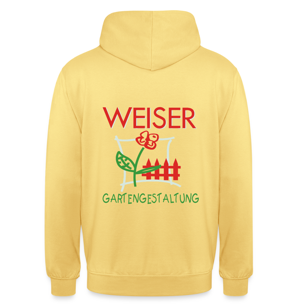 WEISER Hoodie - Zitronengelb