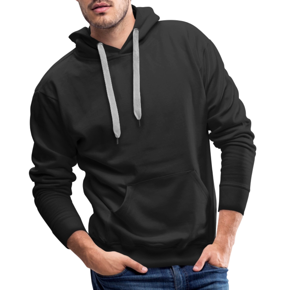 Männer Premium Hoodie WEISER - Schwarz