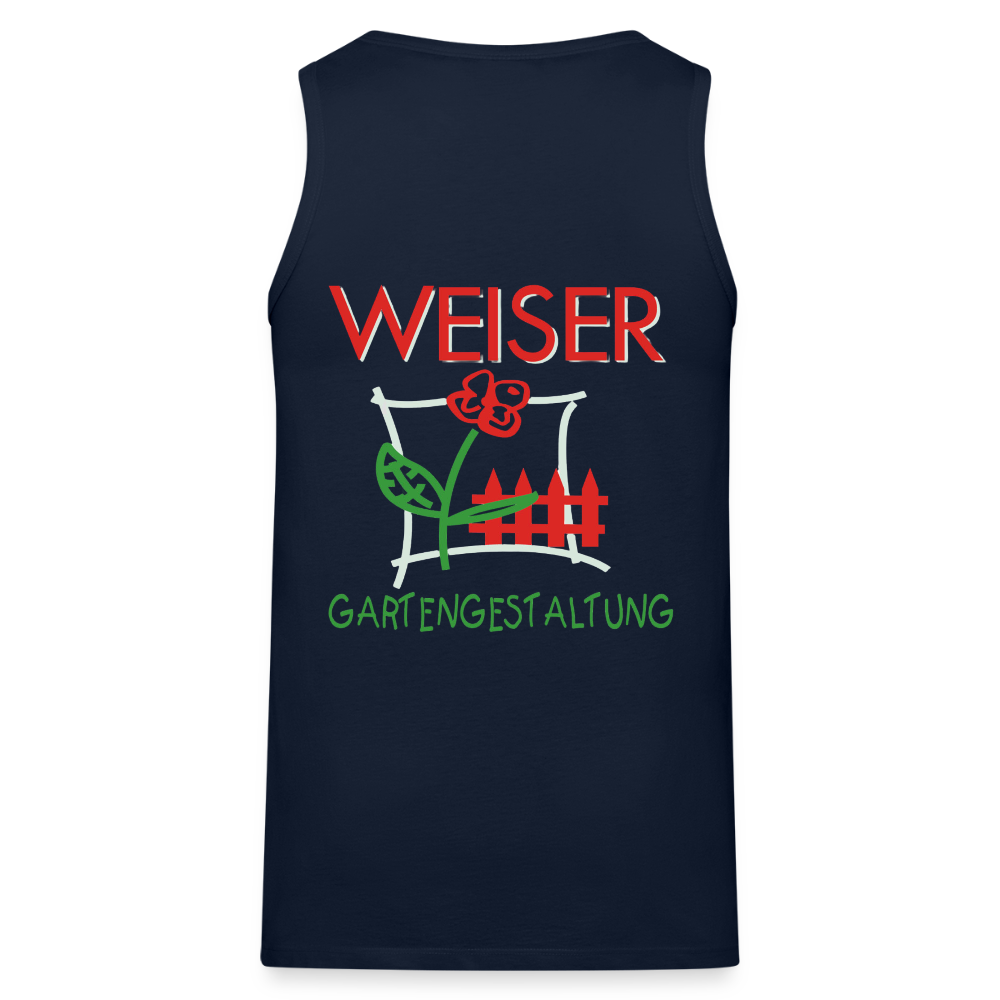 WEISER Männer Premium Tank Top - Navy