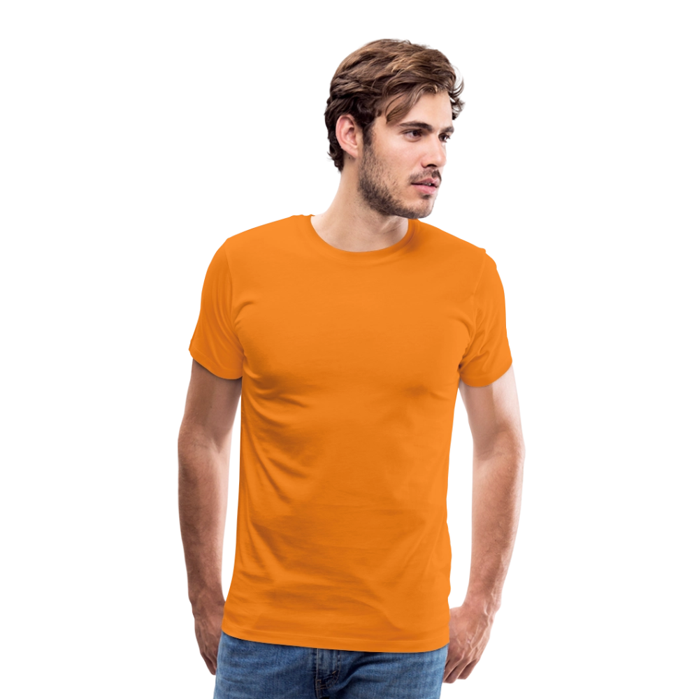 Männer Premium T-Shirt WEISER - Orange