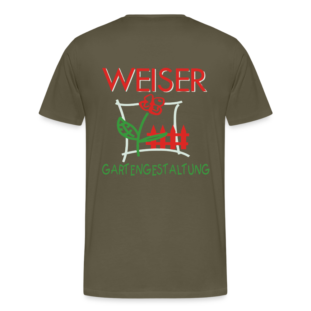 Männer Premium T-Shirt WEISER - Khaki
