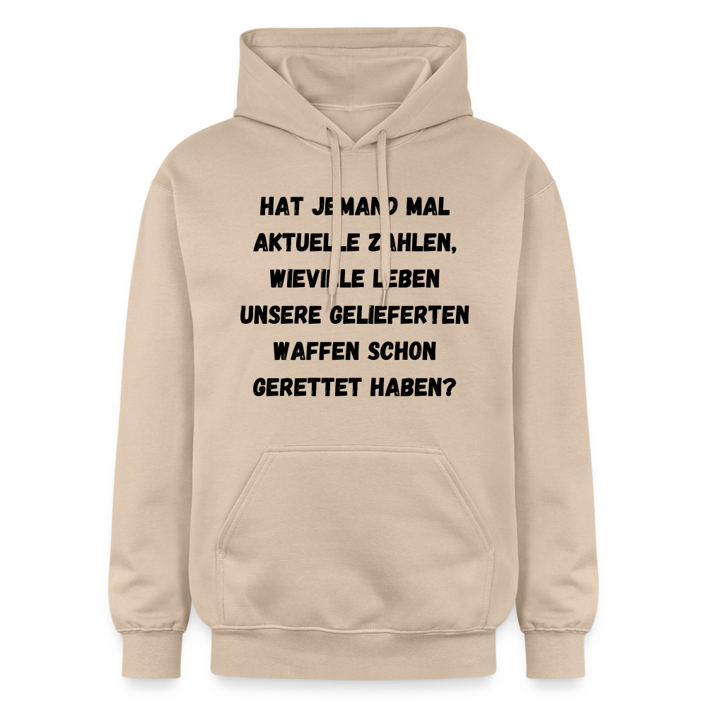Hoodie Waffenlieferungen - Sand
