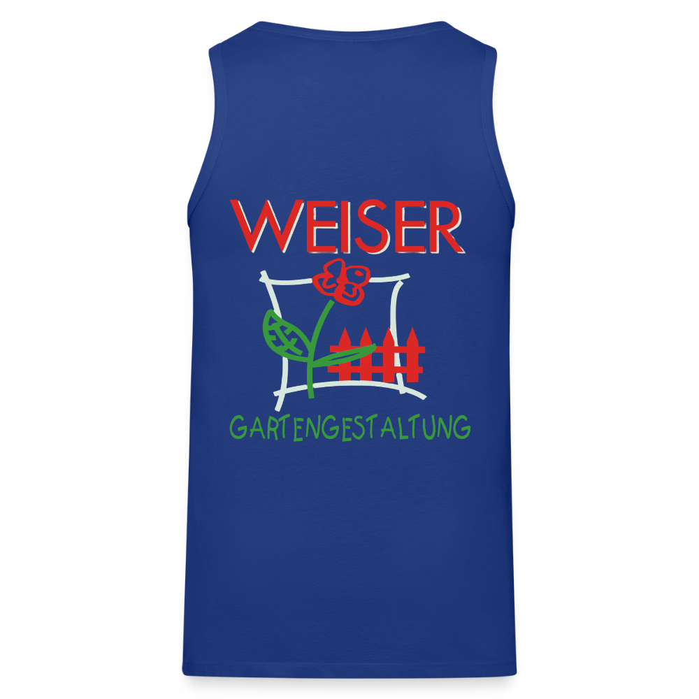 WEISER Männer Premium Tank Top - Königsblau