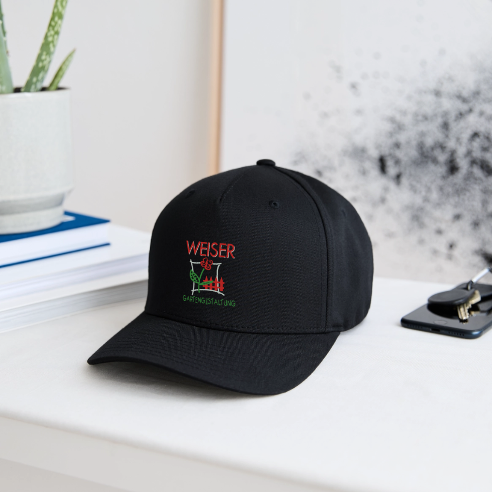 Flexfit Cap WEISER - Schwarz