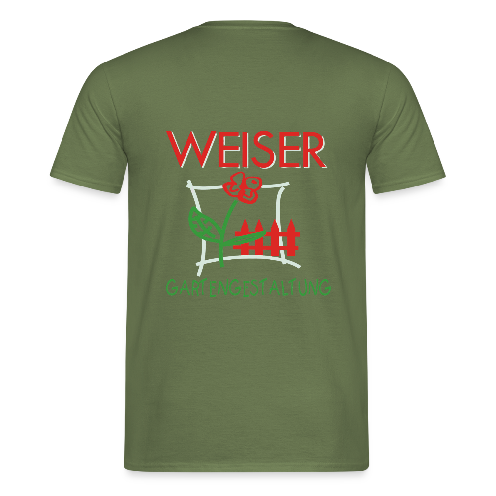 WEISER Männer T-Shirt - Militärgrün