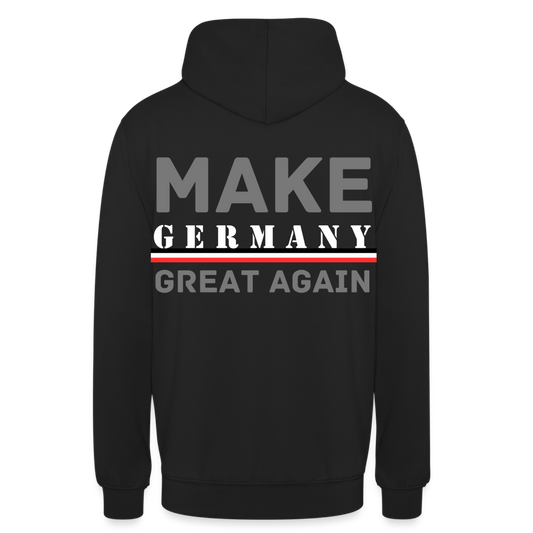 Hoodie für alle MAKE GERMANY GREAT AGAIN - Schwarz