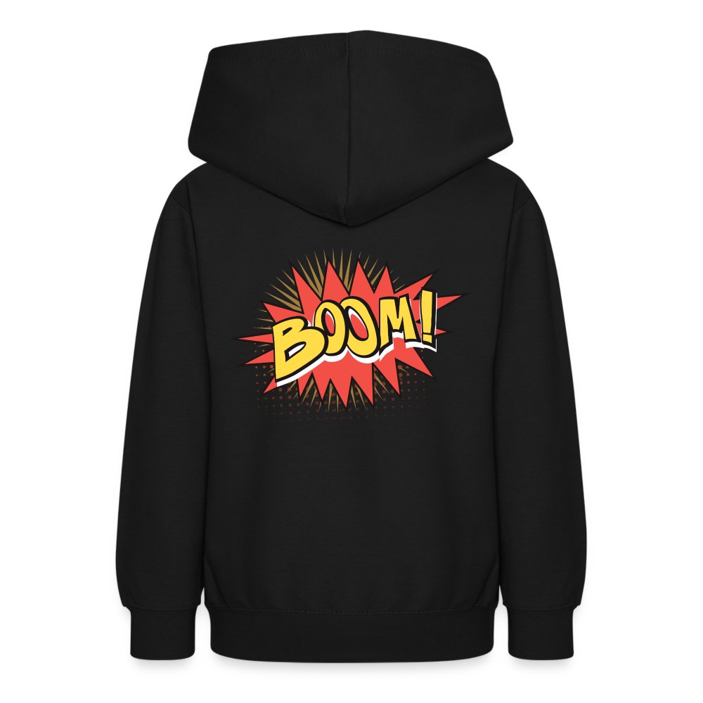 Teenager Hoodie Tick Tack - BOOM! - Schwarz