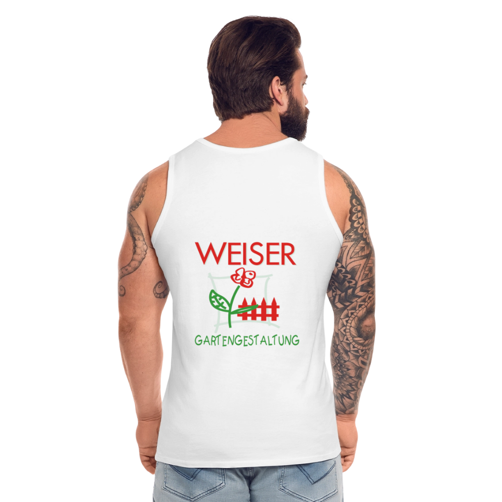 WEISER Männer Premium Tank Top - Weiß