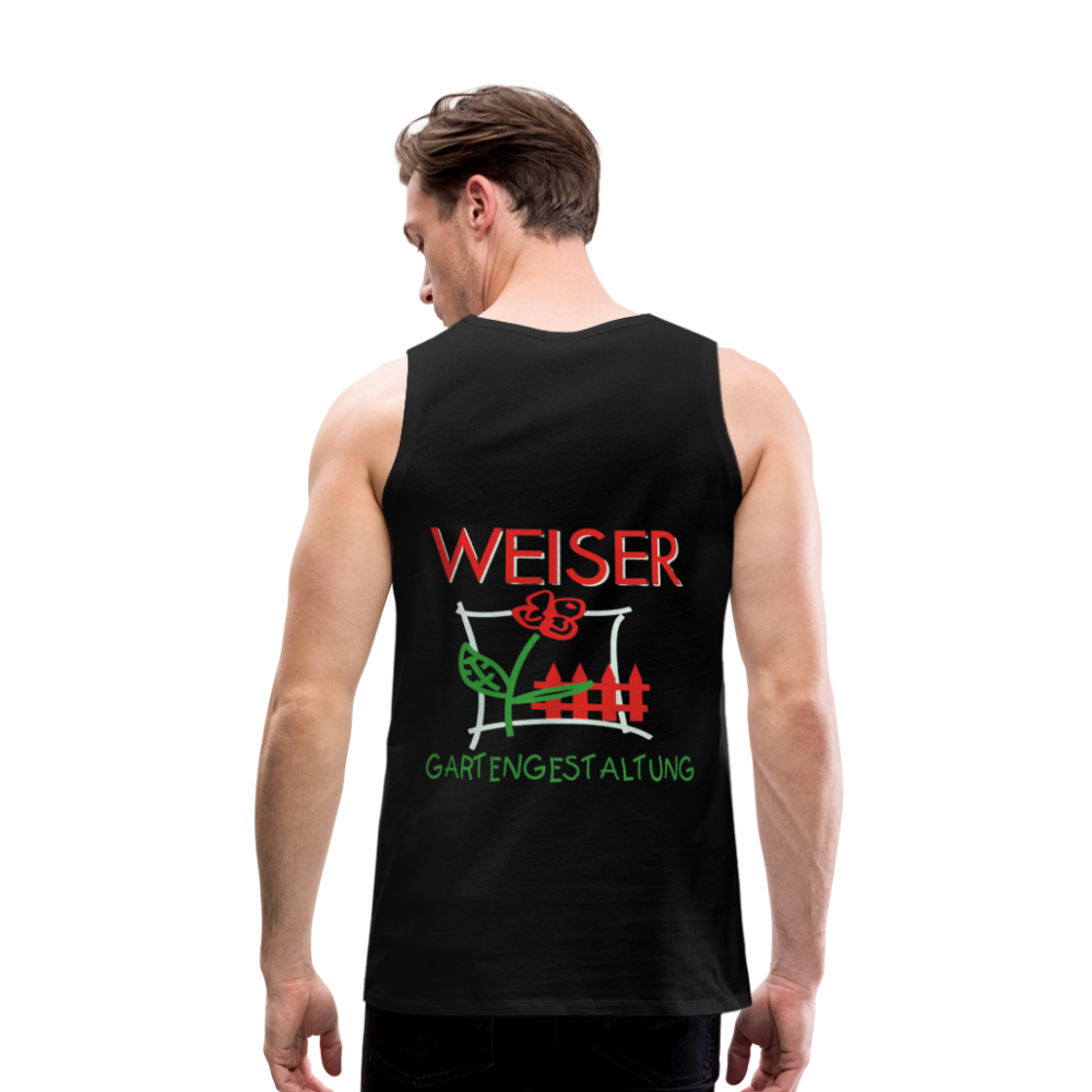 WEISER Männer Premium Tank Top - Schwarz