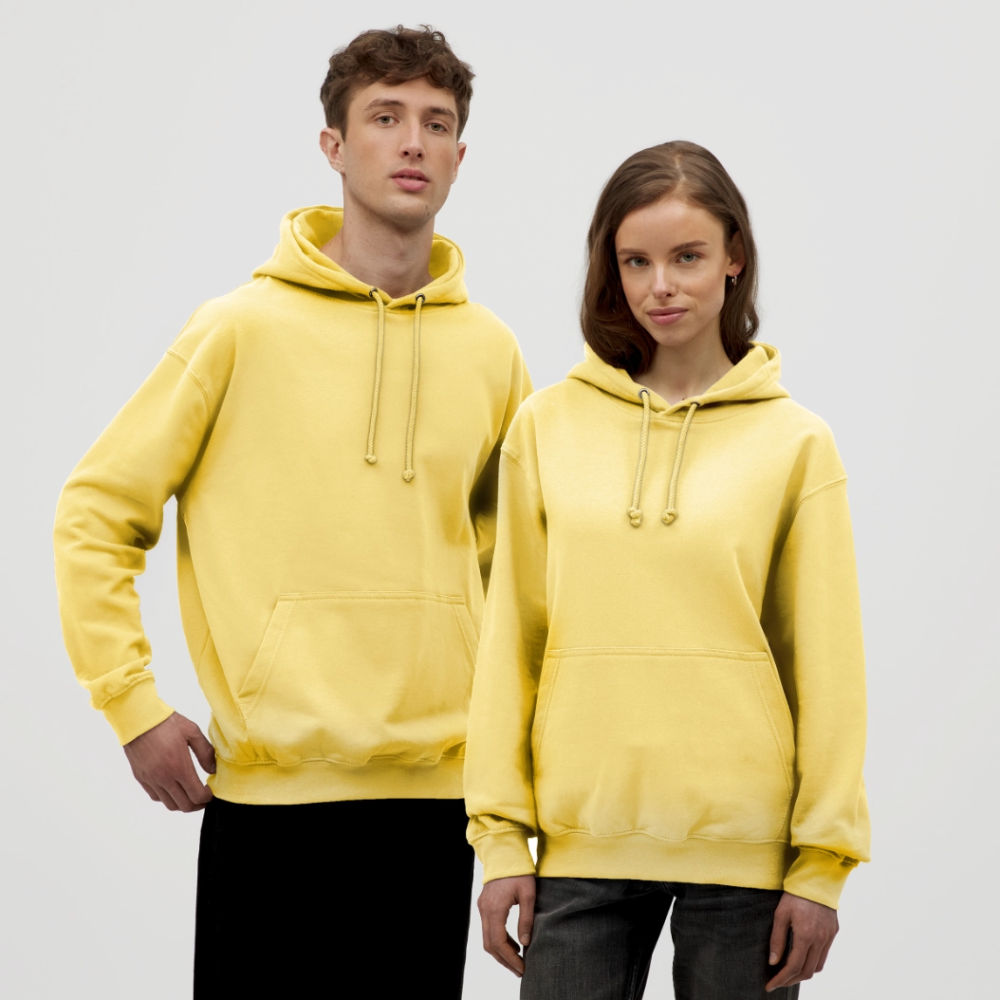 WEISER Hoodie - Zitronengelb