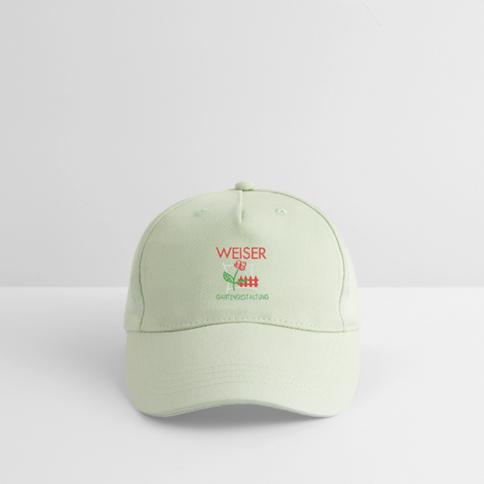 Kinder Bio Basecap WEISER - Helles Mintgrün