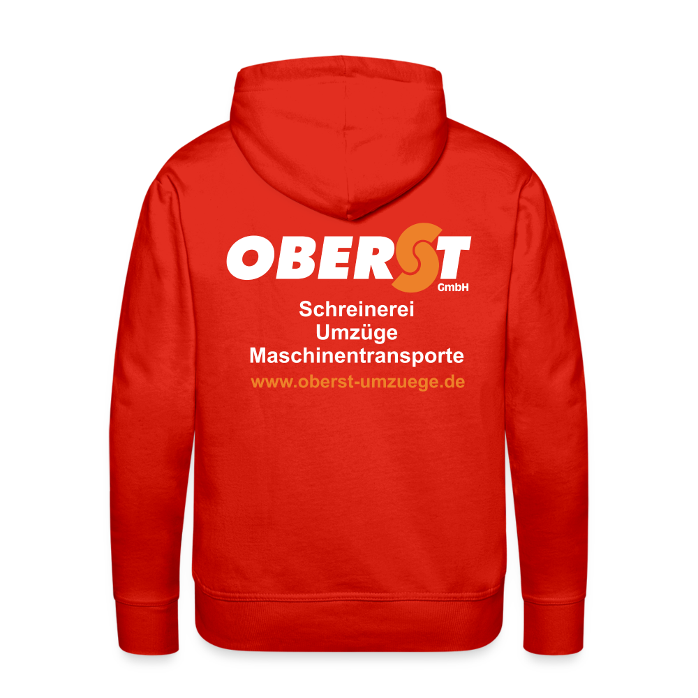 Premium Hoodie - OBERST - Rot